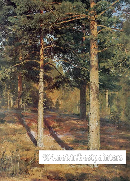 Shishkin_Ivan_The_Sun_lit_Pines_1886