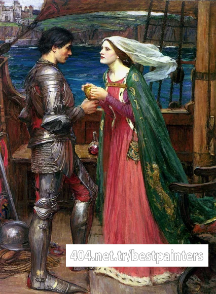 Waterhouse_Tristan_and_Isolde_Sharing_the_Potion