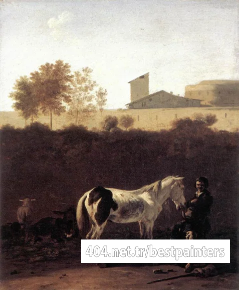 Italian_Landscape_with_Herdsman_and_a_Piebald_Horse_WGA