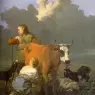 Woman_Milking_a_Red_Cow_WGA