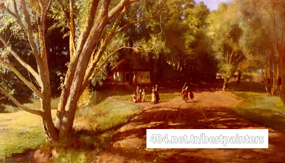 Makowsky_Constantin_Jegorovich_Summer_Afternoon