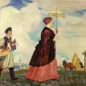 Kustodiev, Boris (Russian, 1878 - 1927)