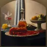 Luis_Jose_Estremadoyro_Still_Life_with_Bourbon_and_Lobster
