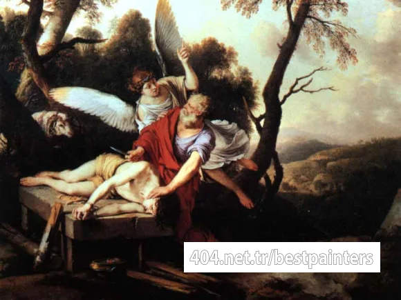 LA_HIRE_Laurent_de_Abraham_Sacrificing_Isaac
