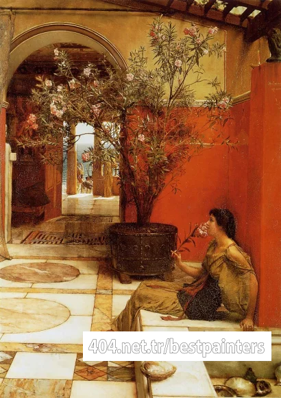 Alma_Tadema_An_Oleander