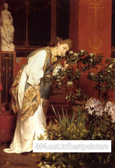 Alma_Tadema_In_the_Peristyle2