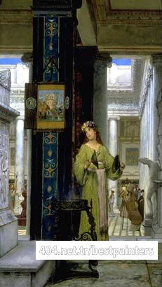 Alma_Tadema_In_the_Temple_(Opus_89)_1871