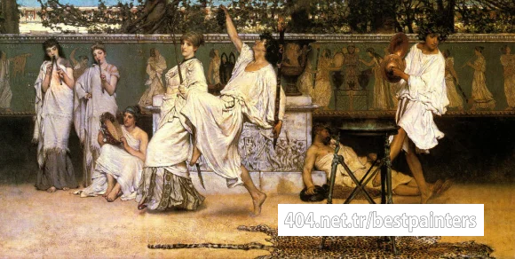 Alma_Tadema_Lawrence_Bacchanale_1871