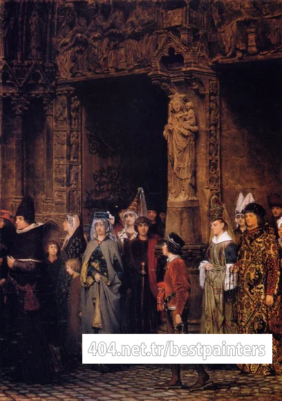 Alma_Tadema_Leaving_Church_in_the_Fifteenth_Century