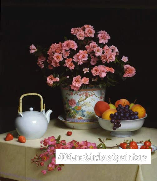 Gjertsen_Steve_Azaleas_in_an_Oriental_Planter