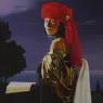 Lady_in_the_Red_Turban_by_Semyon_Bilmes