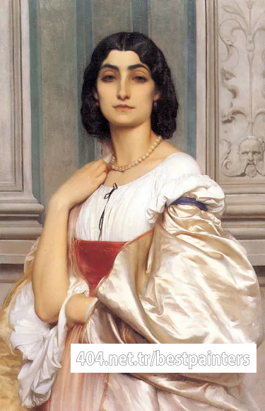 A_Roman_Lady_La_Nanna_1858-9_80x52cm