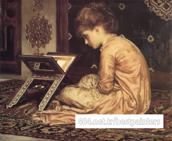 Leighton_Study_At_a_Reading_Desk