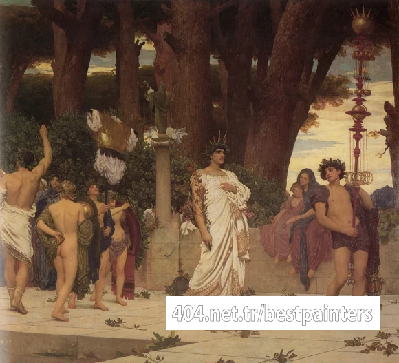 Leighton_The_Daphnephoria_right_detail
