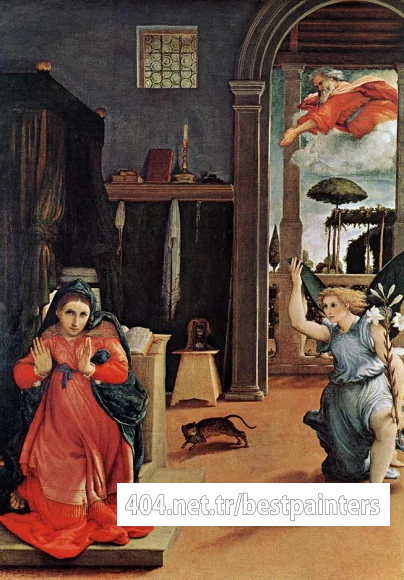 Lotto_Lorenzo_Annunciation_c1527