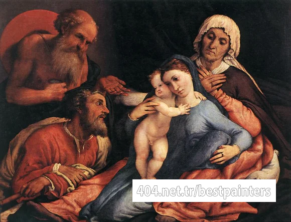 Lotto_Lorenzo_Madonna_and_Child_with_Saints_1534