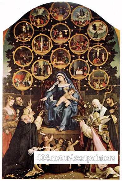 Lotto_Lorenzo_Madonna_of_the_Rosary_1539