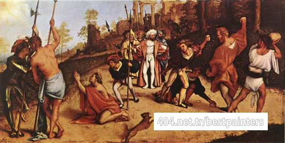 Lotto_Lorenzo_The_Martyrdom_of_St_Stephen_1516