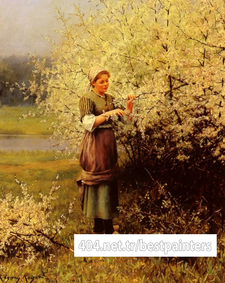 Knight_Daniel_Ridgeway_Spring_Blossoms