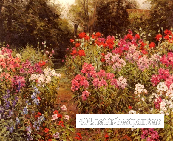 Knight_Louis_Aston_A_Flower_Garden