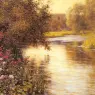 Knight_Louis_Aston_Spring_Blossoms_Along_A_Meandering_River