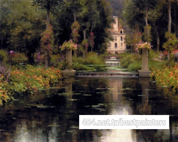 Knight_Louis_Aston_View_Of_A_Chateaux
