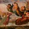 Louis Janmot
Le Po?me de l'?me
Souvenir du ciel
Memory of Heaven
oil on canvas
113 x 143
Mus?e des Beaux-Arts, Lyon
inv. 1968-161


Dans une vaste paine, au bord d'une fleuve, il r?ve
Qu'il marche tout joyeux {...}
Tout ? coup il entend comme un battement d'ailes,
{...}
Des anges radieux aux doux yeux, au front pur,
Passent en se jouant dans le limpide azur
{...}
Que ne peut-il, comme eux emport? dans l'espace,
{...} vers les cieux reprendre son essor !