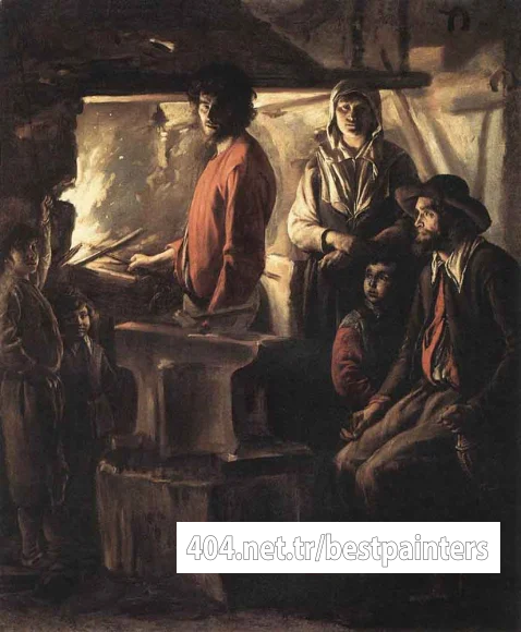 Le_Nain_Louis_Blacksmith_At_His_Forge
