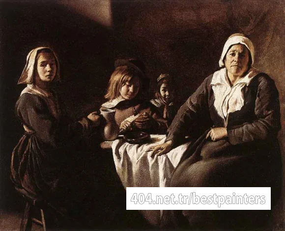 Le_Nain_Louis_Four_Figures_At_Table