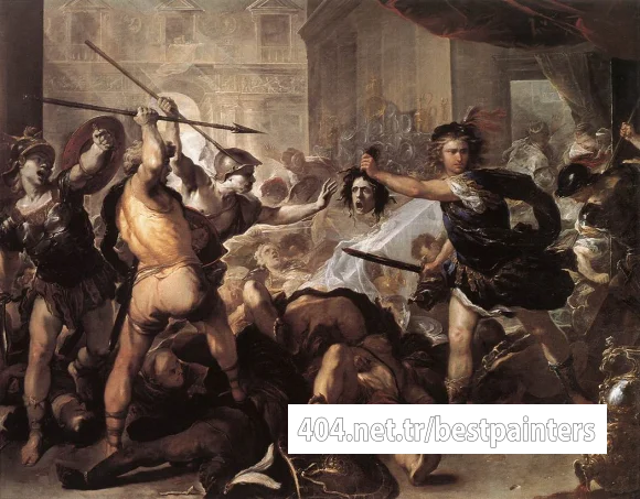 GIORDANO_Luca_Perseus_Fighting_Phineus_And_His_Companions