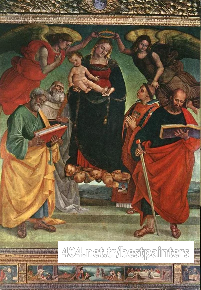 SIGNORELLI_Luca_Madonna_And_Child_With_Saints