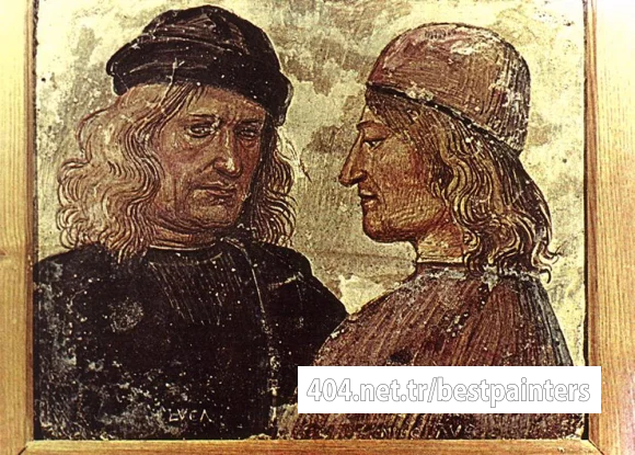 SIGNORELLI_Luca_Self_portrait_With_Vitelozzo_Vitelli