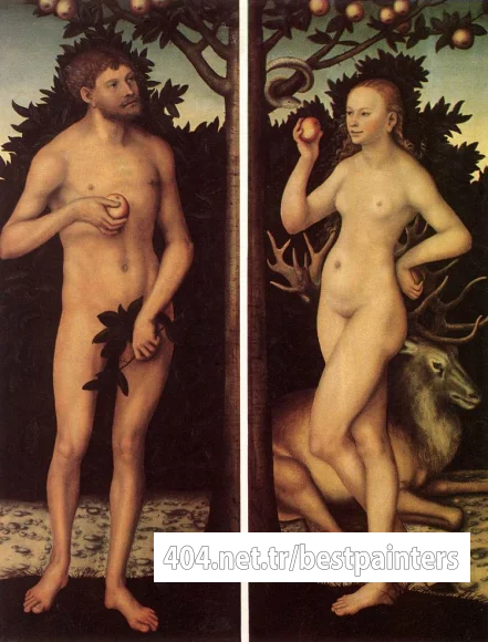 CRANACH_Lucas_the_Elder_Adam_And_Eve_2