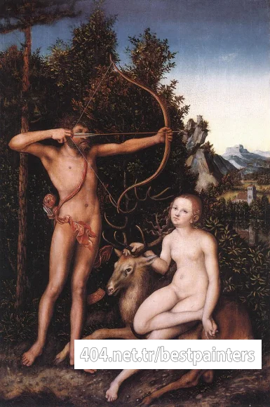 CRANACH_Lucas_the_Elder_Apollo_And_Diana