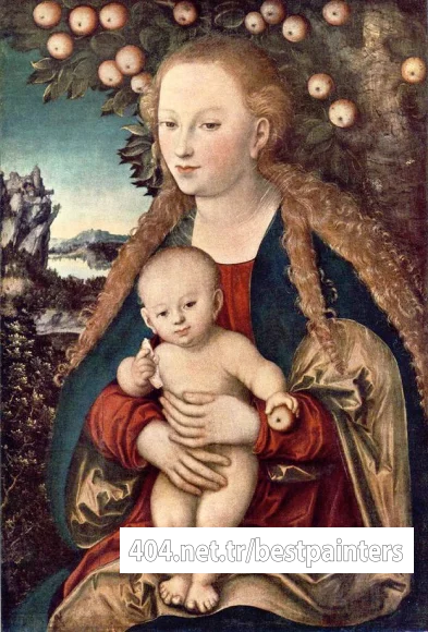 CRANACH_Lucas_the_Elder_Virgin_And_Child