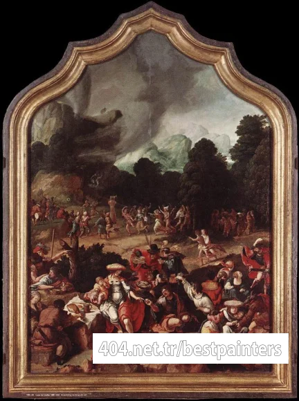 LUCAS_van_Leyden_Worshipping_Of_The_Golden_Calf