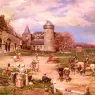 Marchetti_Ludovico_Militari_Italiani_E_Corte_D-Onore_Del_Castello_Di_Potois