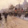Loir_Luigi_A_Parisian_Street_Scene_With_Sacre_Coeur_In_The_