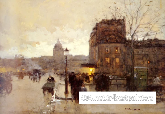 Loir_Luigi_Boulevard_Henri_IV_Crepuscule