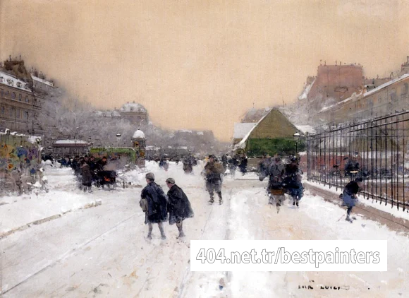 Loir_Luigi_Paris_Sous_La_Neige