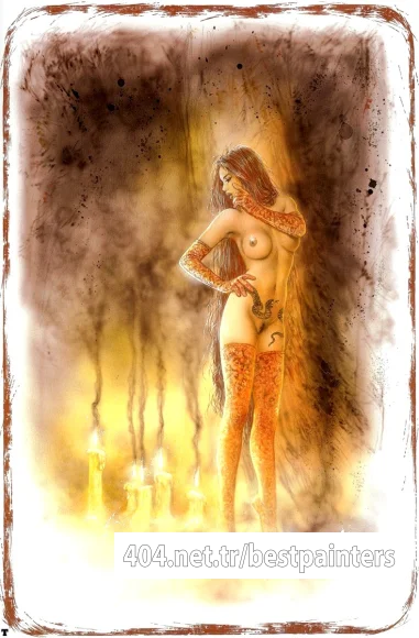 luis_royo_the_house_of_the_snake