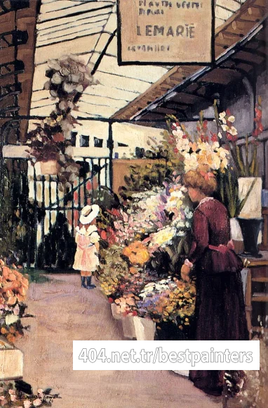 Rousseau_Marguerite_The_Flower_Market