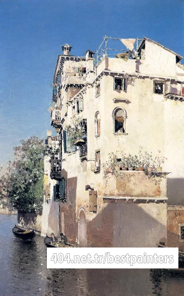 Ortega_Martin_Rico_Y_A_Venetian_Canal_Scene