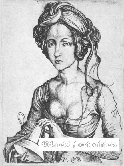 SCHONGAUER_Martin_A_Foolish_Virgin