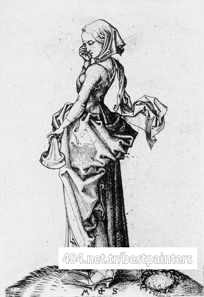 SCHONGAUER_Martin_The_Fifth_Foolish_Virgin