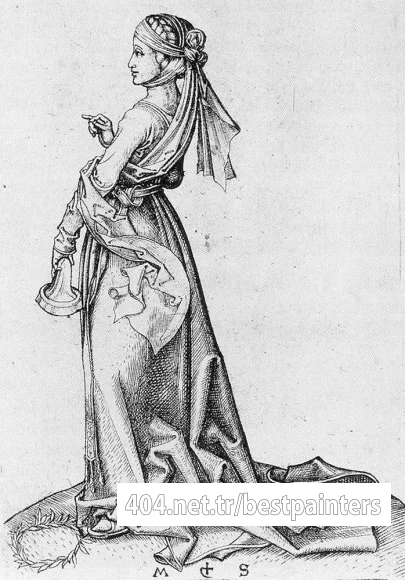 SCHONGAUER_Martin_The_First_Foolish_Virgin