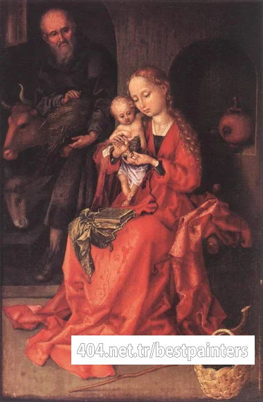 SCHONGAUER_Martin_The_Holy_Family_1475_80