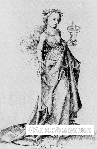 SCHONGAUER_Martin_The_Second_Wise_Virgin