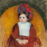 Cassatt_Mary_Margot_in_a_Dark_Red_Costume_Seated_on_a_Round_Backed_Chair