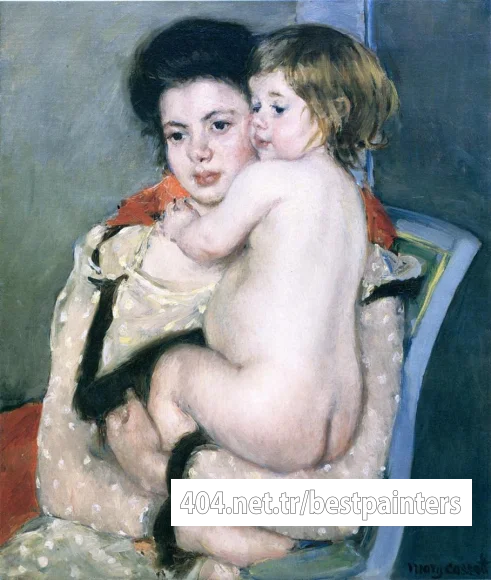 Cassatt_Mary_Reine_Lefebvre_Holding_a_Nude_Baby